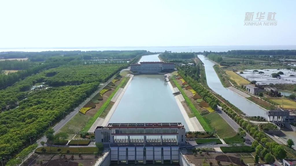 江苏南水北调工程2022年北延应急调水正式启动